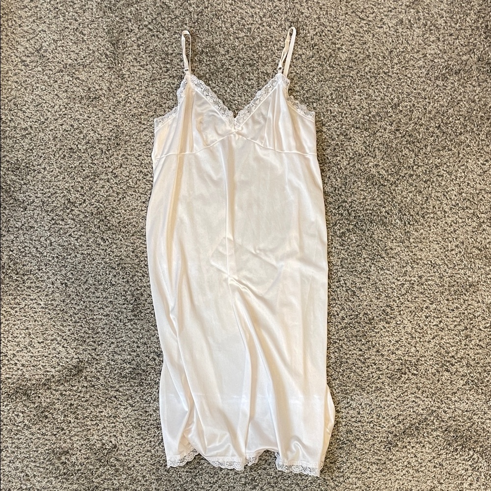 Vintage Lace Slip Dress